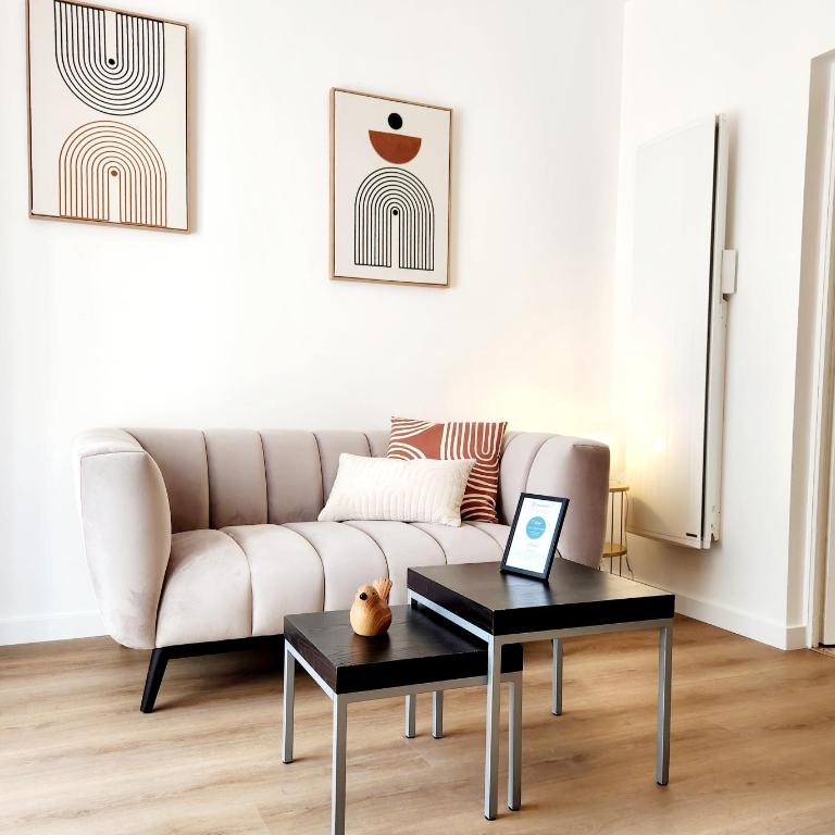 Appartements LE 56, calme, entre ville et lac - SEJOURAIXLESBAINS - Appartamento con 1 Camera da Letto - 6