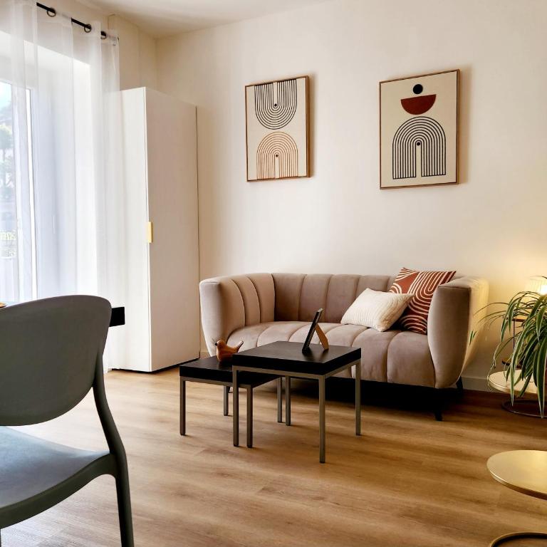 Appartements LE 56, calme, entre ville et lac - SEJOURAIXLESBAINS - Appartamento con 1 Camera da Letto - 12
