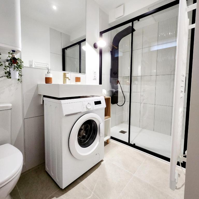 Appartements LE 56, calme, entre ville et lac - SEJOURAIXLESBAINS - Appartamento con 1 Camera da Letto - 20
