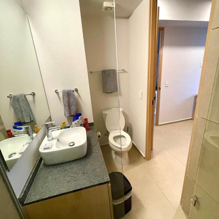 Depto en Soho Morelos precioso, nuevo, 2 recámaras y muchas amenidades en el edificio - Two-Bedroom Apartment - 7
