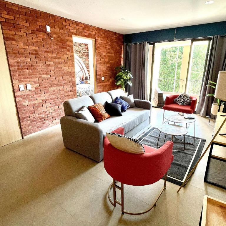 Depto en Soho Morelos precioso, nuevo, 2 recámaras y muchas amenidades en el edificio - Two-Bedroom Apartment - 12