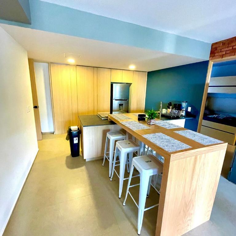 Depto en Soho Morelos precioso, nuevo, 2 recámaras y muchas amenidades en el edificio - Two-Bedroom Apartment - 20