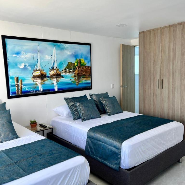 APARTAMENTO NUEVO Y ACOGEDOr - Apartamento Deluxe de 1 dormitorio con vistas al océano - 1