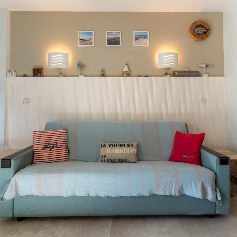 Appartement pour 4 pers avec piscine tennis et parking gratuit 56 - Appartement - 6