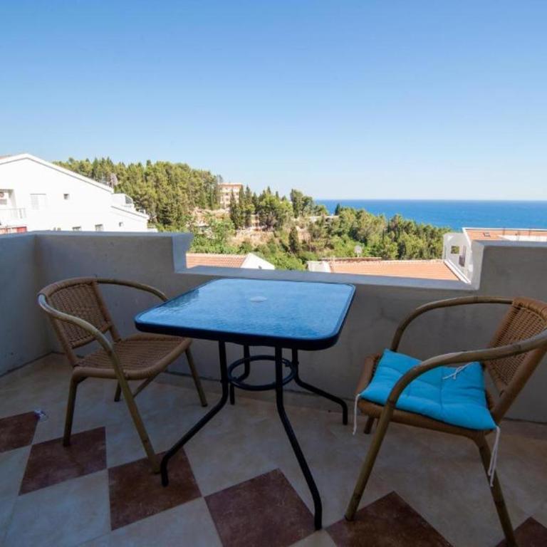 L&I Villa - Deluks Dvokrevetna soba sa Bračnim Krevetom, Balkonom i Pogledom na More - 8
