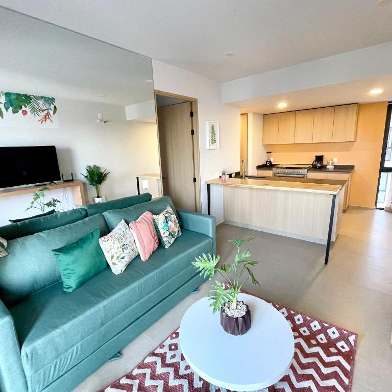 Penthouse in SOHO Morelos with a spectacular view - Two-Bedroom Apartment - 2