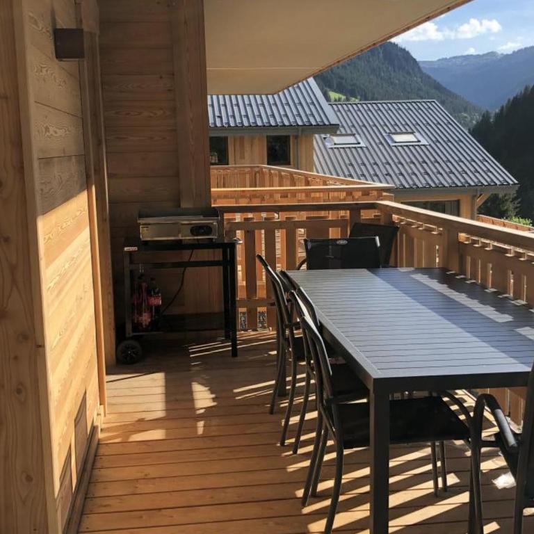 Appartement spacieux 3 pièces, 6 personnes, parking et WiFi à Châtel - FR-1-676-195 - Apartamento - 2