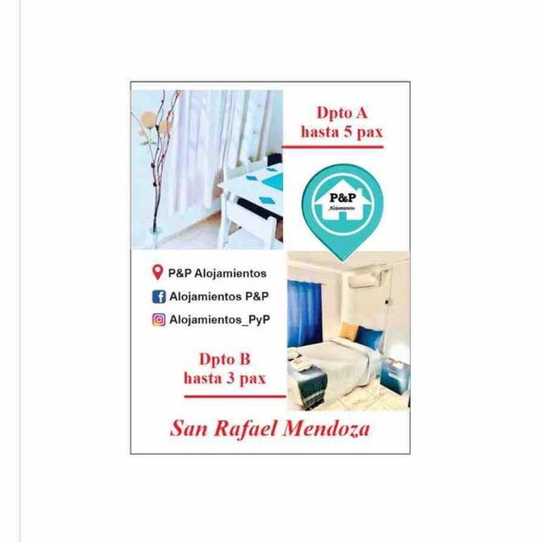 PyP Alojamientos - Dpto A - San Rafael - Apartamento de 1 dormitorio - 30