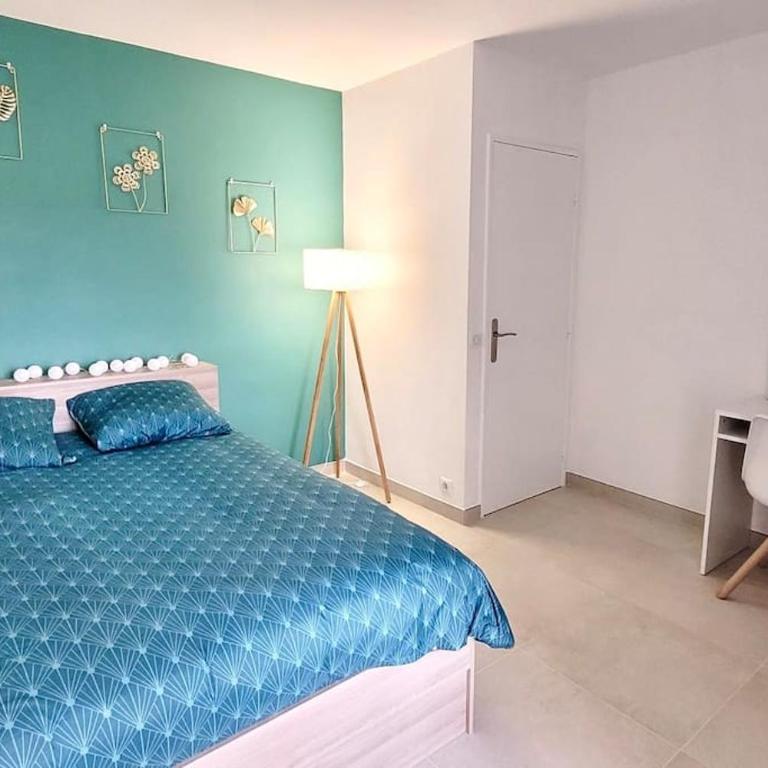 Appartement spacieux ,4 pers,Piscine & Vue mer - Appartamento con 2 Camere da Letto, Terrazza e Vista Mare - 9