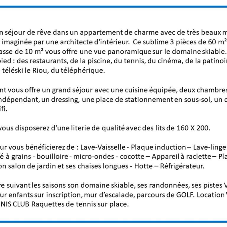 La détente, vues, espaces le tout dans une décoration superbe - Appartement 2 Chambres - 21