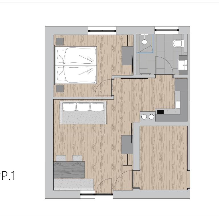 MiLa Apartments - Apartment mit 1 Schlafzimmer - 1