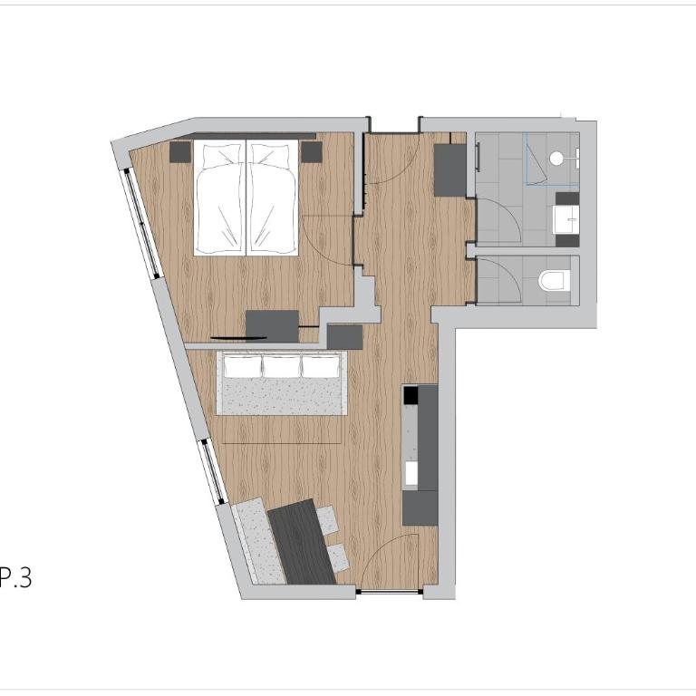 MiLa Apartments - Apartment mit 1 Schlafzimmer - 1