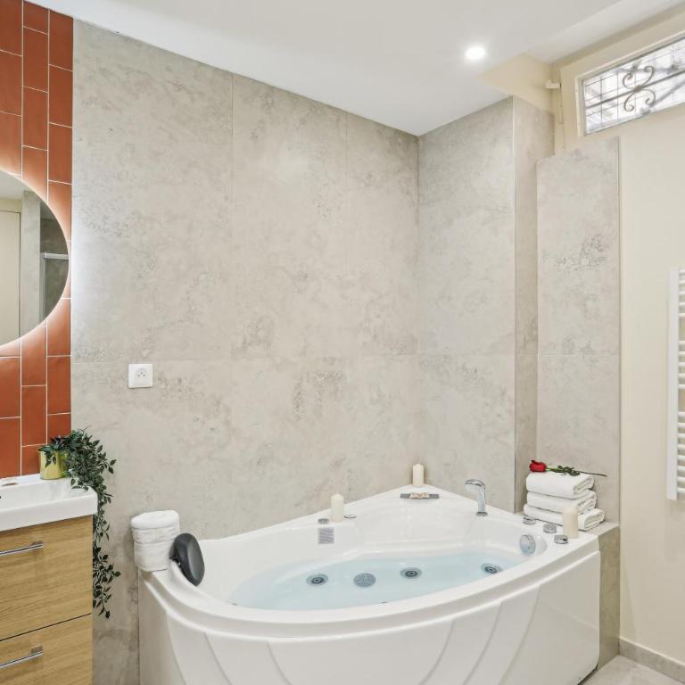 Lavie Maison AC Hot tub Montmartre - Appartement 1 Chambre - 8