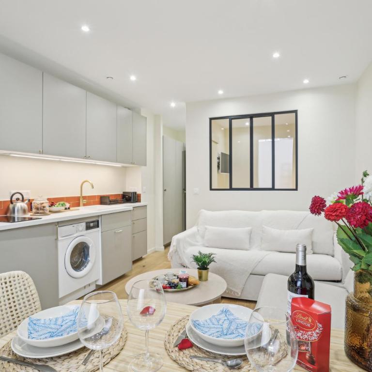 Lavie Maison AC Hot tub Montmartre - Appartement 1 Chambre - 11