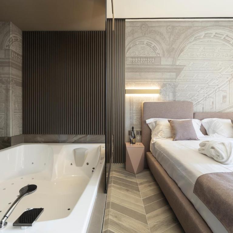 Tritone Luxury Suites Piazza del Popolo - Camera Queen con Vasca Idromassaggio - 4