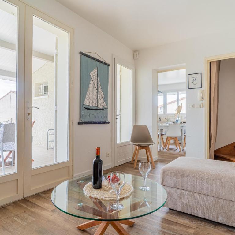 Ecrin Marin - apt terrasse bassin darcachon - Two-Bedroom Apartment - 19