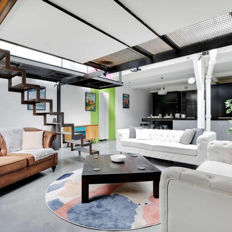Somptuous Apartement Terrace-3BR-6PCenter of Paris - Appartement 3 Chambres avec Vue - 1