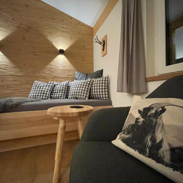Stadl Lodge Hinterstein - Skipass im Winter und Bergbahnen im Sommer inklusive - Apartment mit 2 Schlafzimmern und Bergblick - 10