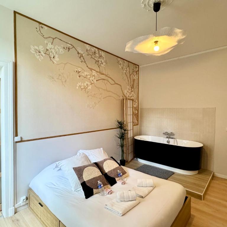 Relax Inn Champagne - Reims Balnéo - Appartement 1 Chambre Supérieur - 15