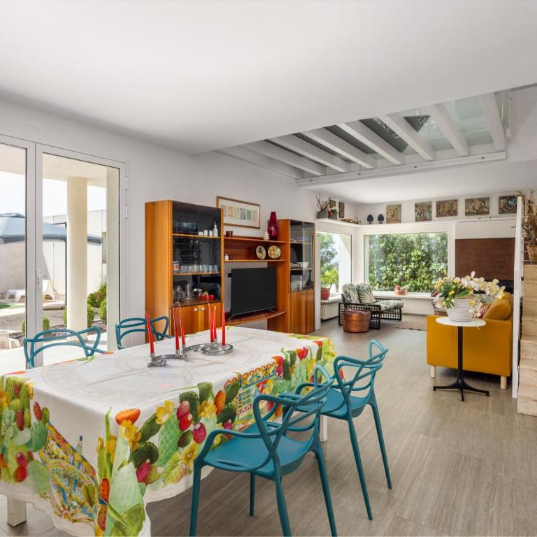 Villa Bonifato alloggo a uso turistico vista sulle campagne e sul mare siciliano - Villa - 10
