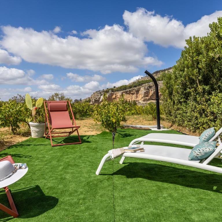 Villa Bonifato alloggo a uso turistico vista sulle campagne e sul mare siciliano - Villa - 61