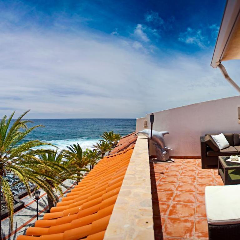 Gomera Lounge apartments wellness pianobar - Apartamento 1 dormitorio con vistas al mar y terraza - 11