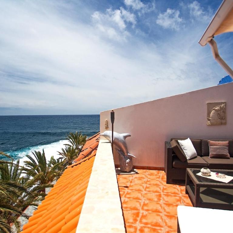 Gomera Lounge apartments wellness pianobar - Apartamento 1 dormitorio con vistas al mar y terraza - 9