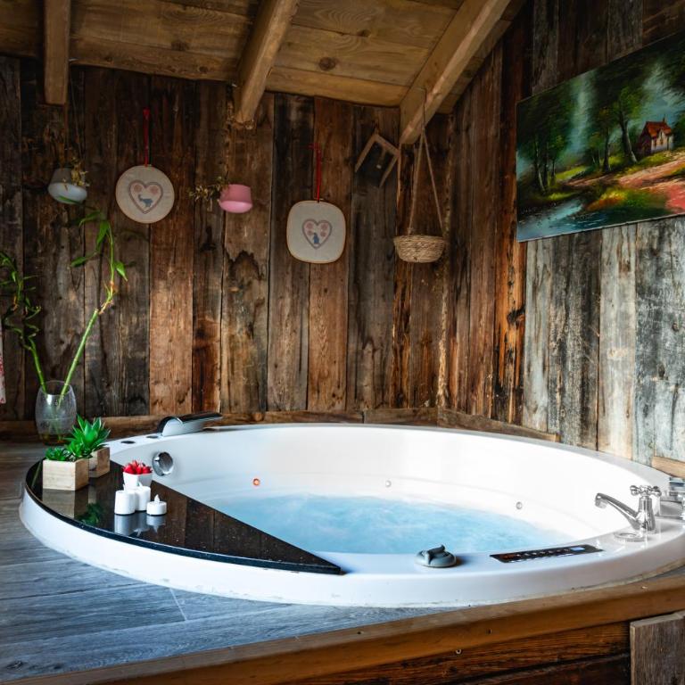 Chalet La Plagne jacuzzi vue top - Chalet con 1 Camera da Letto - 10