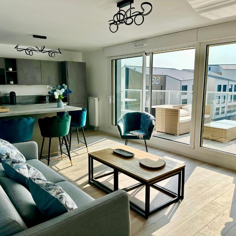 Appartement saint malo neuf, 2 chambres, terrasse, garage - Appartamento con 2 Camere da Letto - 22