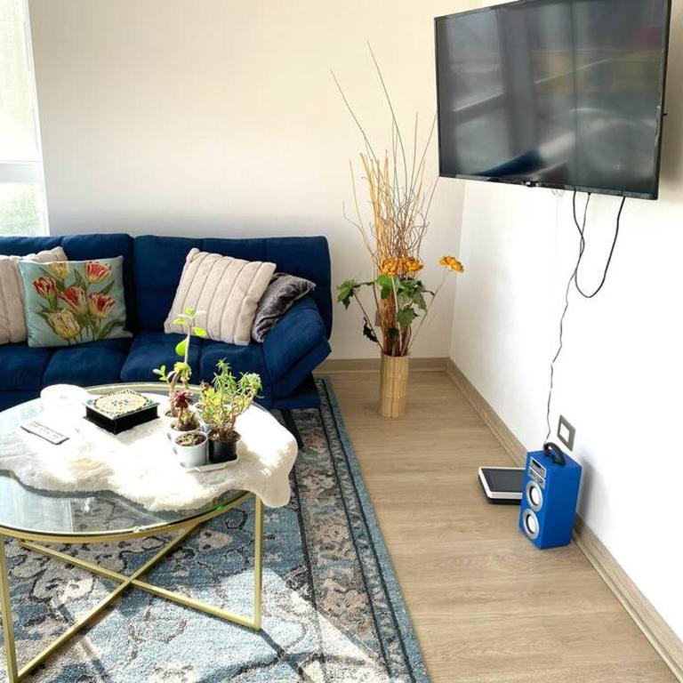 Departamento 3D y 2B cómodo luminoso y completamente equipado con vista al mar - Three-Bedroom Apartment - 10