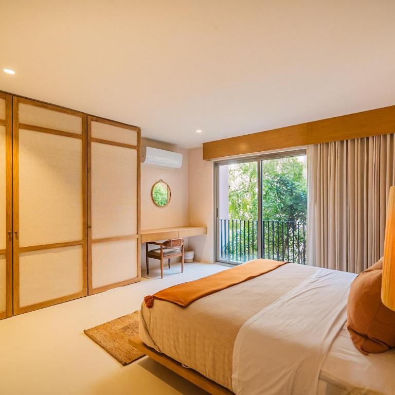 Divine 2BR w Pool Gym Yoga Classes Restaurant - One-Bedroom Apartment - 43