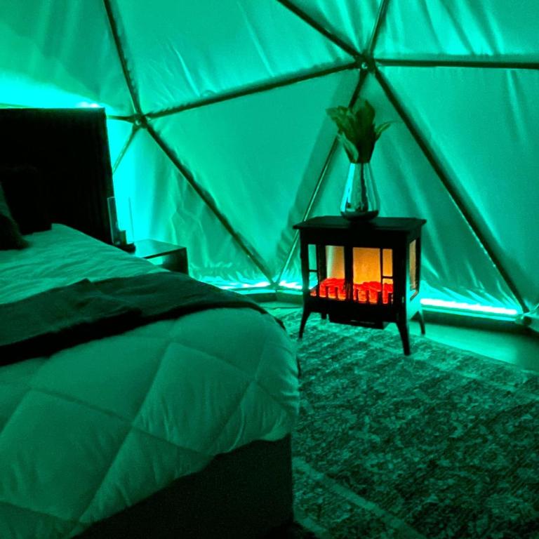 Glamping con jacuzzi en piso 15, único en Gdl, vistas espectactaculares - One-Bedroom Apartment - 10