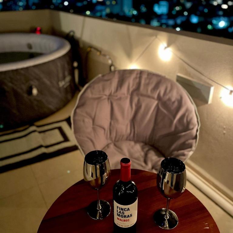 Glamping con jacuzzi en piso 15, único en Gdl, vistas espectactaculares - One-Bedroom Apartment - 21
