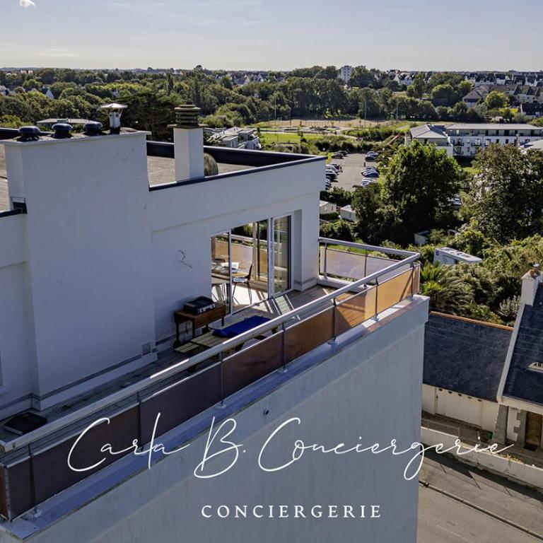 LE BELVEDERE - Appartement pleine vue mer 6 pers Concarneau - Appartement 1 Chambre - 17