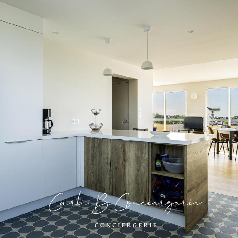 LE BELVEDERE - Appartement pleine vue mer 6 pers Concarneau - Appartement 1 Chambre - 19