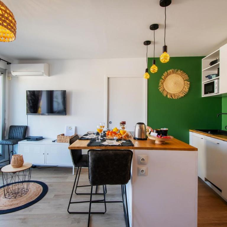LE NAVIGATEUR à 2 pas des plages - Parking - Wifi - Ideal pour vos escapades - Apartamento de 1 dormitorio - 3
