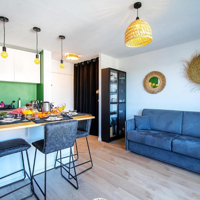 LE NAVIGATEUR à 2 pas des plages - Parking - Wifi - Ideal pour vos escapades - Apartamento de 1 dormitorio - 8