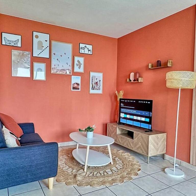 Charmant T2 terrasse, garage - Appartamento con 1 Camera da Letto e Terrazza - 1