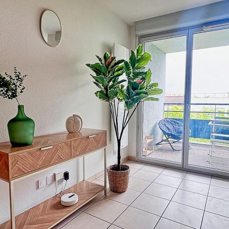 Charmant T2 terrasse, garage - Appartamento con 1 Camera da Letto e Terrazza - 3