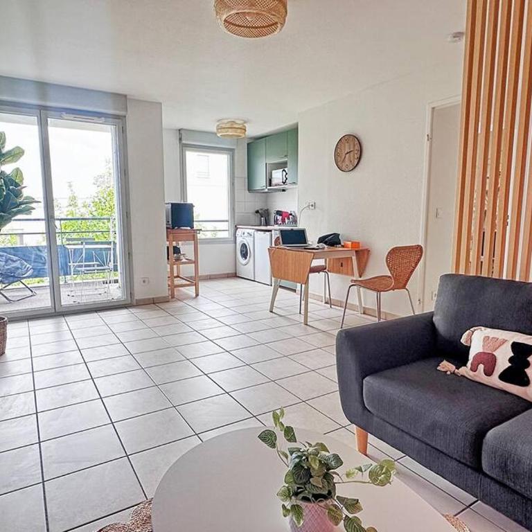 Charmant T2 terrasse, garage - Appartamento con 1 Camera da Letto e Terrazza - 7