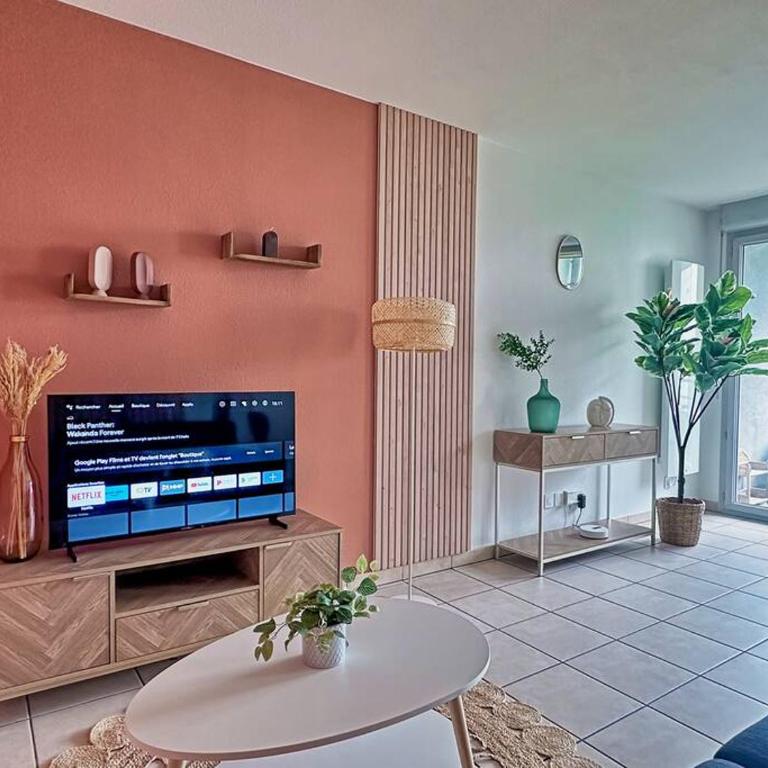 Charmant T2 terrasse, garage - Appartamento con 1 Camera da Letto e Terrazza - 8