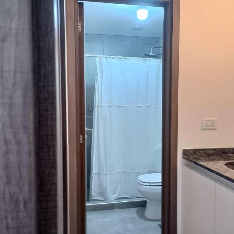 Samsara La Falda- Depto con con cochera cubierta-piscina -AC-calefaccion-SUM-vistas a las montañas-WIFI-a 100 mts de Av principal - Apartamento de 2 dormitorios - 23