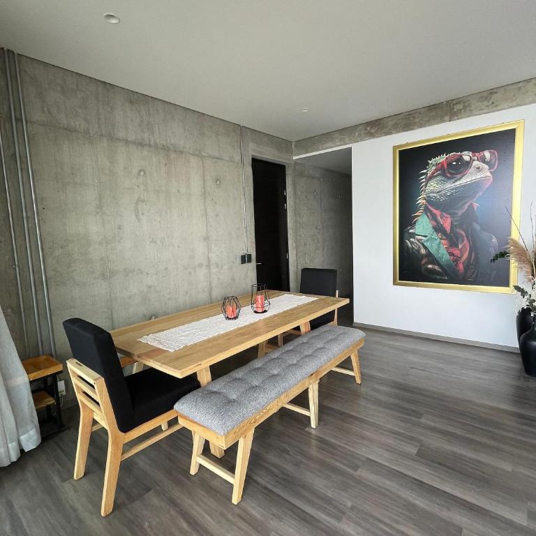 Espectacular diseño, terraza con Hamaca y Jacuzzi - Apartment - 19