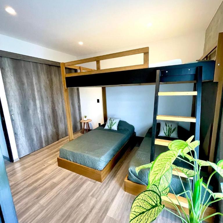Espectacular diseño, terraza con Hamaca y Jacuzzi - Apartment - 33