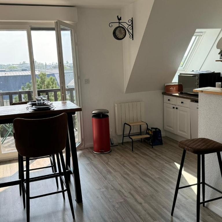 Cabourg: Appartement 2 Pièces, Proche Plage, Balcon, WiFi - FR-1-487-374 - Apartamento - 2