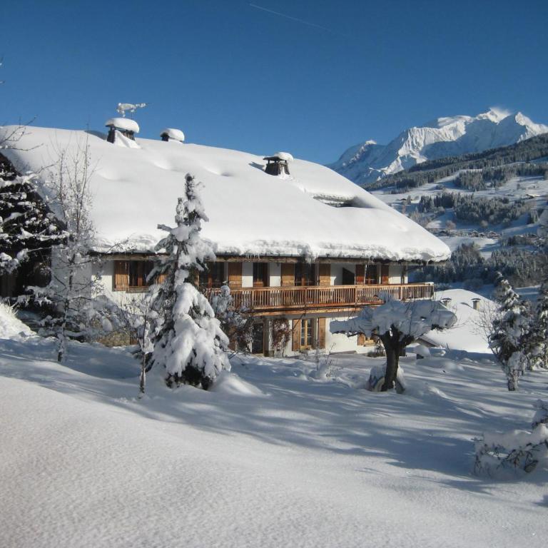 Chalet à Megève-Vauvray - Grands Appartements , vue Mont Blanc - Appartement 3 Chambres - 2
