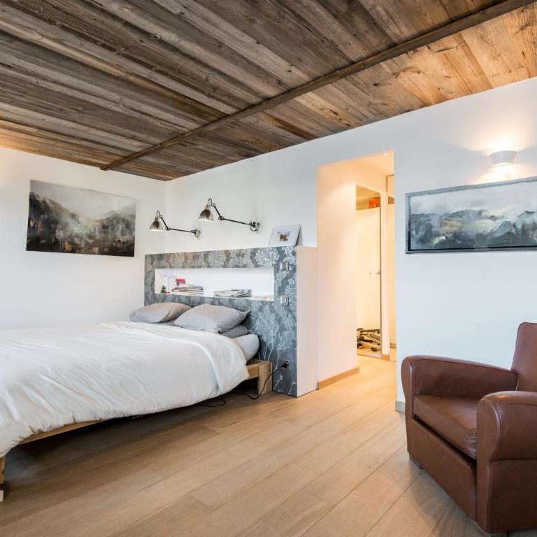 Chalet à Megève-Vauvray - Grands Appartements , vue Mont Blanc - Appartement 3 Chambres - 15