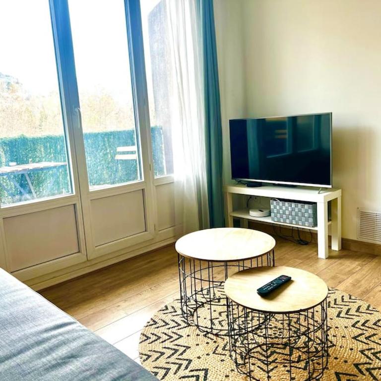 Les quais, Vue fleuve, Proche Gare & Parking Privé - Appartement 1 Chambre - 3