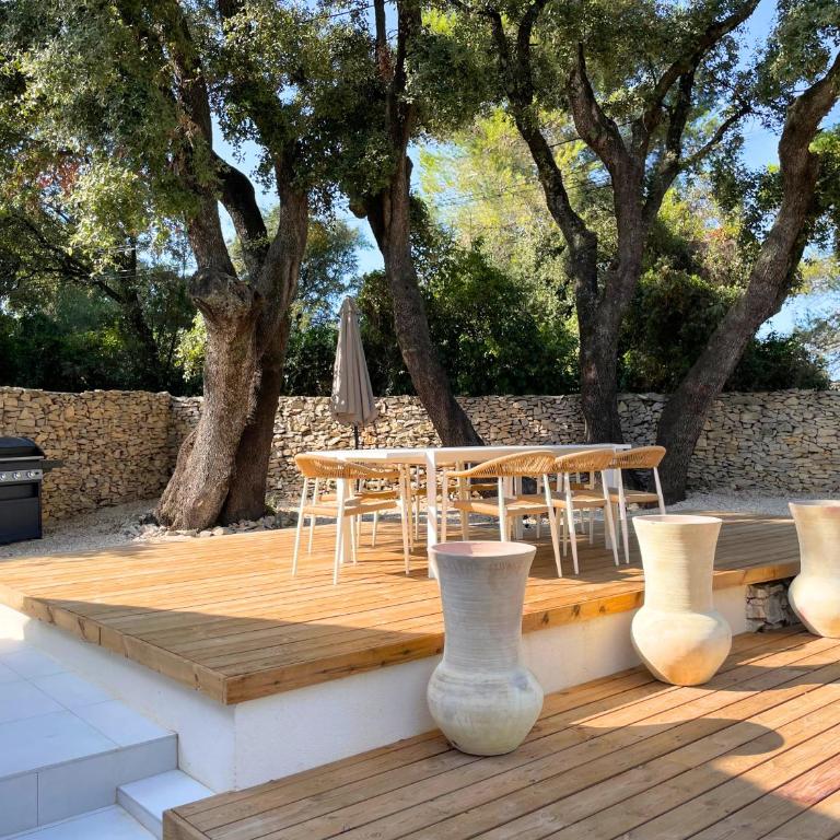 Superbe mazet provençal rénové - Villa con piscina privada - 14