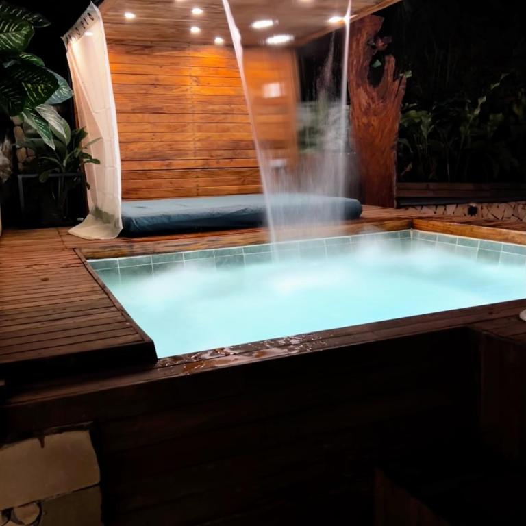 Cabaña Cedro Amarillo - moderna con jacuzzi en Sopetran, cerca de Medellín - Casa con 1 dormitorio - 16
